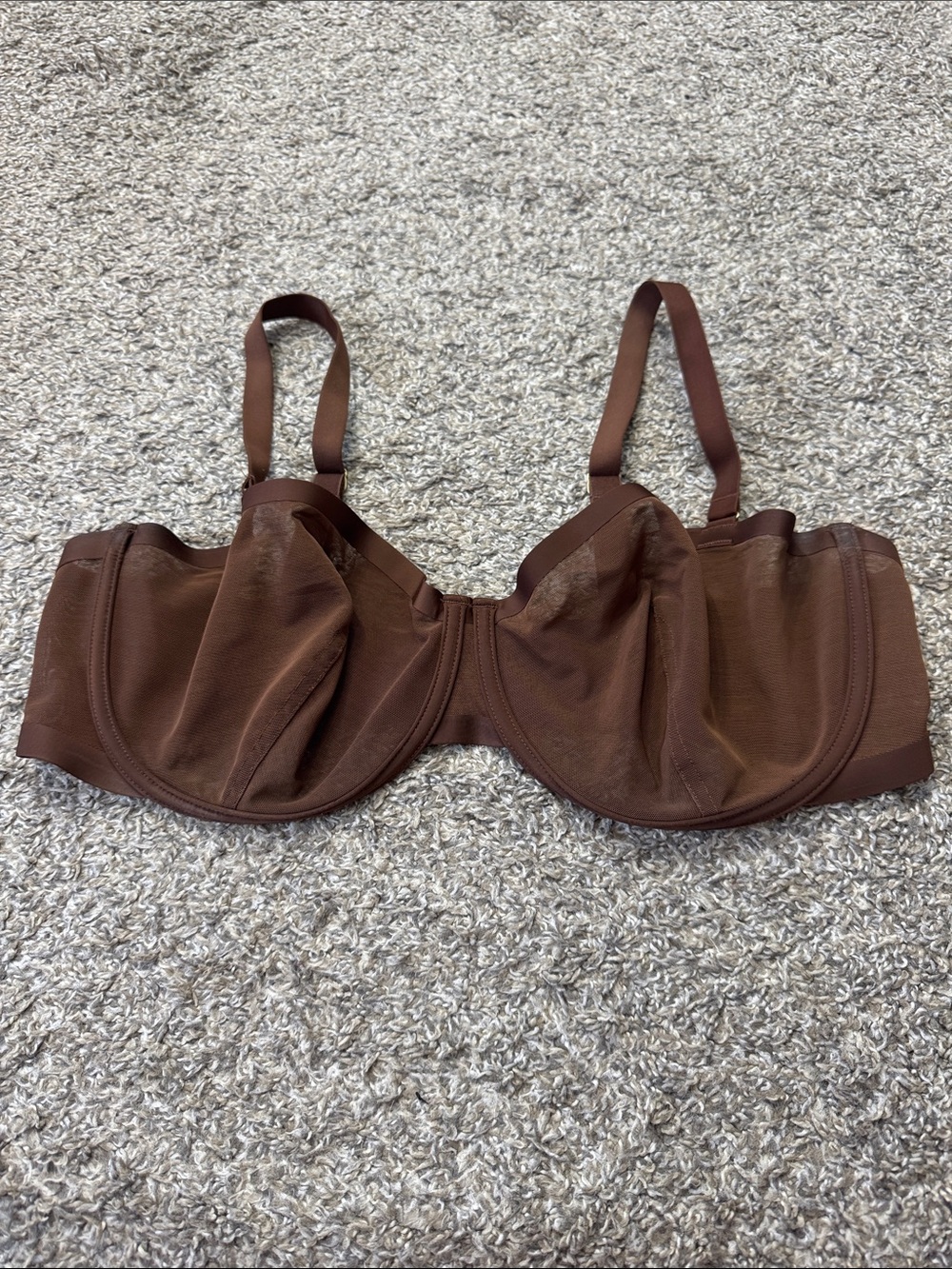 Cuup The Balconette Bra Brown